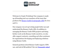 Tablet Screenshot of cryptoworkshop.com